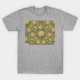 Folk Art Flowers-Sunshine T-Shirt